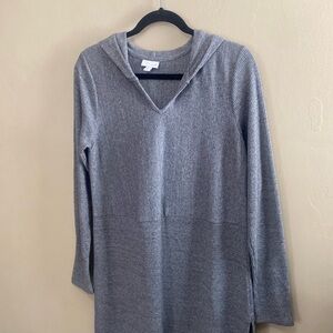 j.jill long hooded sweater size small